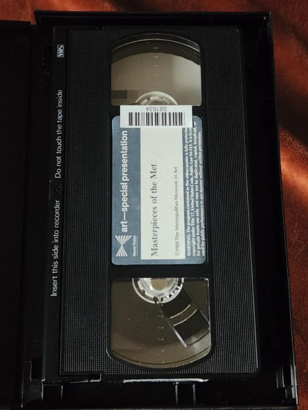 Masterpieces Of The Met: The MET Home Video Collection - VHS